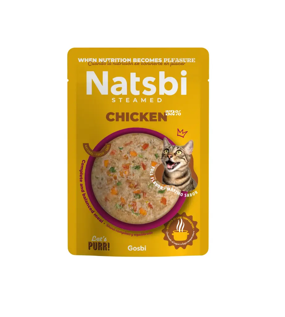 Natsbi Cat Steamed Chicken