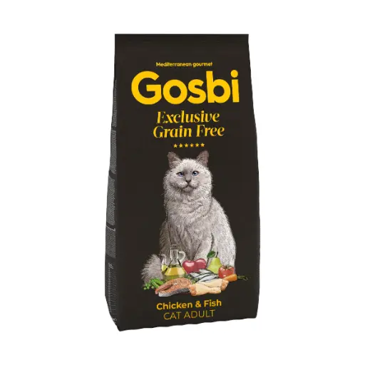 Gosbi Exclusive Grain Free Chicken & Fish Cat Adult