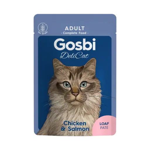 [71999] Gosbi Delicat Adult Chicken & Salmon Loaf
