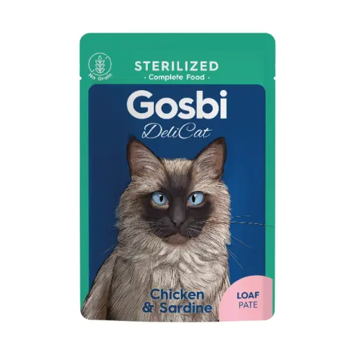 [72079] Gosbi Delicat Sterilized Chicken & Sardine Loaf